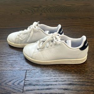 Adidas White Girls Sneakers Size 2
